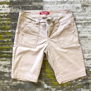 Juniors’ (Girls’) Unionbay Khaki Bermuda Shorts